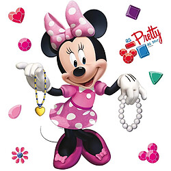 AG ART Minis Stickers Disney - Minnie Mouse - Modèle Pretty - 30 CM x 30 CM