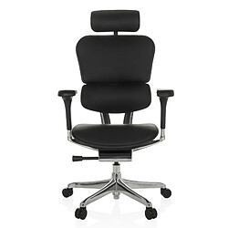 Chaise de bureau / Fauteuil de direction ERGOHUMAN GEN2 Cuir noir hjh OFFICE 