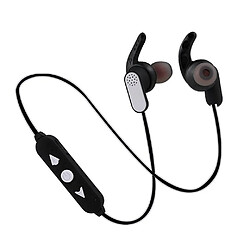 Universal Sans fil bluetooth basse casque stéréo sport casque intra-auriculaire bouchon d'oreille blanc