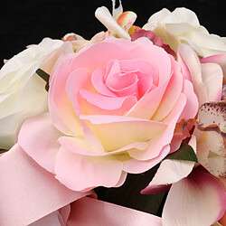 Bouquet En Cascade Mariage Bridal Princesse Demoiselle Artificielle Soie Artificielle 4