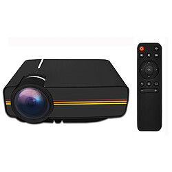 Wewoo Vidéoprojecteur LED Home Cinéma HD Projecteur 1,5-3m 50-100 pouces avec télécommandePrise en charge HDMIVGAAVSDUSBVersion autonome Noir 