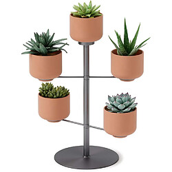 Acheter Umbra Support à plantes avec 5 pots Terrapotta.