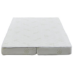 Avis Vente-Unique Matelas 130 x 190 cm clic-clac aloe vera ép.16cm - ALOHA de NATUREA