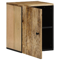 vidaXL Armoire de salle de bain murale 38x33x48cm bois massif manguier