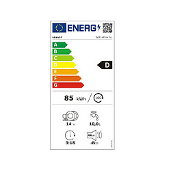 Lave-vaisselle 60cm 14 couverts 44db - dsf14524x - BRANDT