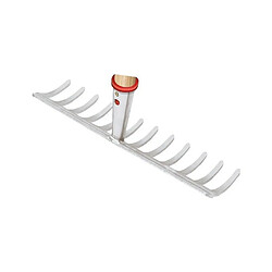 Ideal Rateaux de jardin 16 dents largeur de travail 415 mm