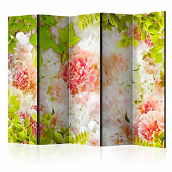 Paris Prix Paravent 5 Volets Bright Peonies 172x225cm