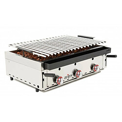 Avis Barbecue à Gaz avec Pierre Volcanique et Grille Inoxydable Série 600 - Arilex