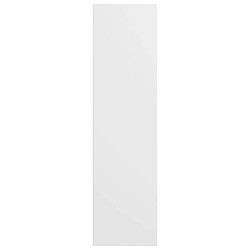 Maison Chic Bibliothèque - Etagère à livres pour range Blanc 36x30x143 cm Bois d'ingénierie -MN94747 pas cher