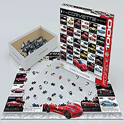 Avis Eurographics corvette Evolution Puzzle (1000 piAces), Bleu