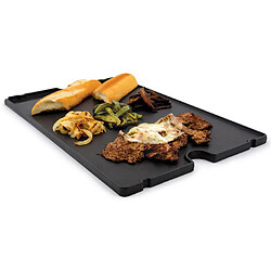 Plancha en fonte émaillée 30.5x50 réversible pour barbecue BROIL KING