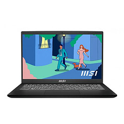 MSI Modern 15 B13M-254FR i7-1355U Ordinateur portable 39,6 cm (15.6") Full HD Intel® Core™ i7 16 Go DDR4-SDRAM SSD Wi-Fi 6 (8 