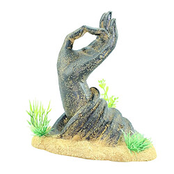 aquarium créatif paysage ornements décor de réservoir de poisson avalokitesvara