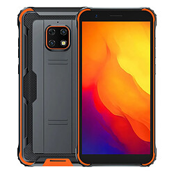 Yonis Smartphone Durci 5,7 pouces IP68 + SD 8Go Téléphone Robuste 5,7'' Smartphone Antichoc Android 11 Durci Étanche IP68 + SD 8Go Orange YONIS