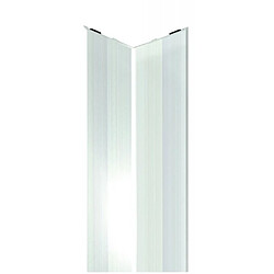 Dinac Cornière adhésive de protection d'angle inox satiné 50 x 50 x 3000 mm