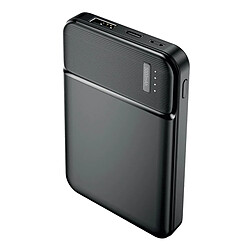 Batterie de Secours 5000mAh Sortie USB 2.4A Compact et Léger Maxlife Noir 