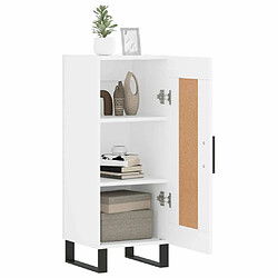 Acheter Maison Chic Buffet,Meuble de Rangement,commode pour salon,Cuisine blanc 34,5x34x90 cm bois d'ingénierie -MN54029