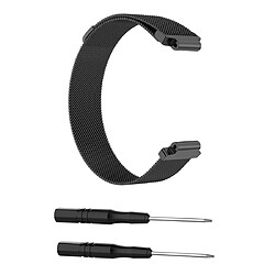 Acheter Wewoo Bracelet pour montre connectée milanais de Garmin Forerunner 235 22cm Noir