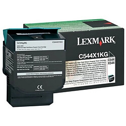 Lexmark C544X Toner Noir C544X1KG 