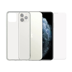 Uknow Film Protecteur en Verre Trempé pour Téléphone Portable + Étui pour Téléphone Portable Iphone 11 Pro Max Contact 