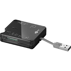 Diverse Lecteur de Cartes 6 en 1 Externe USB 2.0