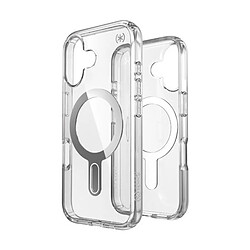 Acheter Speck Coque pour iPhone 16 Presidio Antichocs MagSafe avec Système ClickLock Transparent