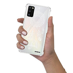 Coque Samsung Galaxy A41 anti-choc souple avec angles renforcés transparente Attrape reve blanc Evetane pas cher