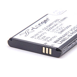 vhbw batterie remplace D-Link DWR300a, DWRR300a, 6BT-R300A-291, 6BT-R600B-2902 pour routeur modem mobile hotspot (2350mAh, 3,7V, Li-Ion)