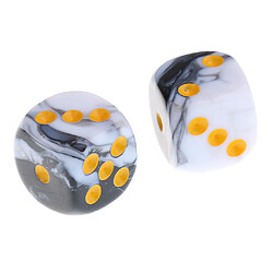 Acheter 60pcs Dés Dice 6 Faces Acrylique avec Boîte de Rangement Jeux de Société