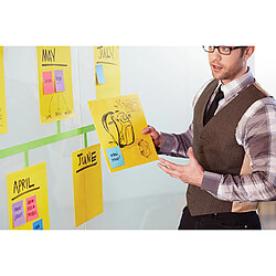 Post-it Big notes Super Sticky jaune Post it 27,9 x 27,9 cm - bloc de 30 feuilles