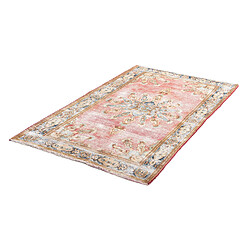 Avis Vidal Tapis de laine 142x85 rouge Vintage Royal