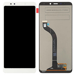 Wewoo Pour Xiaomi Redmi 5 blanc Écran LCD et numériseur Assemblée complète