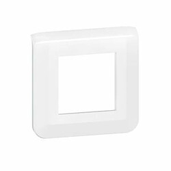 Avis enjoliveur - 2 modules - blanc - legrand mosaic 078802l