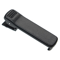 vhbw Clip à ceinture compatible avec Icom IC-F31GT-L, IC-F3GSN 100 ch. appareil radio - plastique, noir 