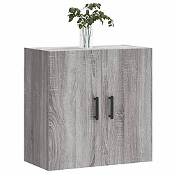 Avis Maison Chic Armoire murale,Meuble de Rangement pour salon,cuisine sonoma gris 60x31x60 cm bois d'ingénierie -MN25574