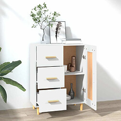 Avis Maison Chic Buffet,Meuble de Rangement,commode pour salon,Cuisine Blanc 69,5x34x90 cm Bois d'ingénierie -MN46775