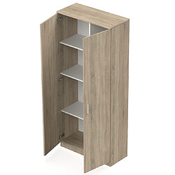 Avis Pegane Armoire / meuble de rangement coloris Cambrian - Hauteur 180 x Longueur 80 x Profondeur 35 cm