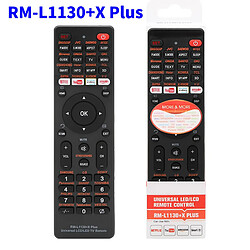 GUPBOO Télécommande universelle TV LCD YouTube RM-L1130+X PLUS HUAYU