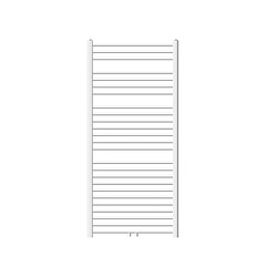 LuxeBath Radiateur sèche-serviette salle de bain acier blanc connexion central 75x150 cm 