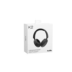 Acheter Sudio Casque Audio Arceau Bluetooth K2 Ultraléger avec Réduction Active de Bruit ANC Noir