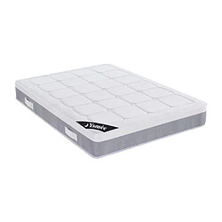 Vente-Unique Matelas 140 x 190 cm ressorts ensachés 7 zones accueil latex ép.28cm - DUCHESSE II de YSMÉE