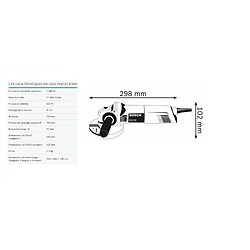 Avis Meuleuse d'angle BOSCH GWS 1400 Professional 230 V 240 V