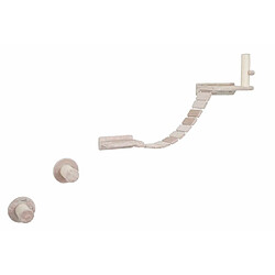 Kerbl Mur d'escalade pour chats Matterhorn Bois Beige