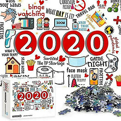 Universal 1000 pièces Puzzle de puzzle 2020 Christmas Saw Saw pour adultes pour enfants Toys Ornement