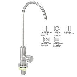 Avis ComfortXL Robinet de filtre à eau sans plomb avec filetage g1/2 pouce