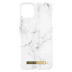 Coque iPhone 11 Pro Magnétique White Marble Ideal of Sweden 