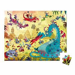 Puzzle enfant 54 pièces Dragons - Janod