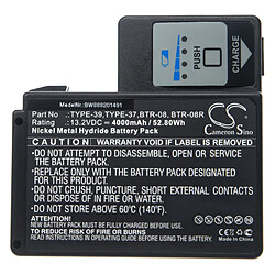 vhbw batterie remplace Fujikura BTR-10, BTR-10-AC pour soudeuse (4000mAh, 13,2V, NiMH)