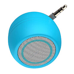 Mini Haut-parleur 3.5mm Jack AUX Lecteur Audio De Musique Pour Téléphone Portable Bleu pas cher