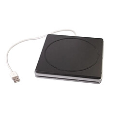 Wewoo Lecteur optique DVD-RW portatif USB 2.0 à fente, Plug and Play